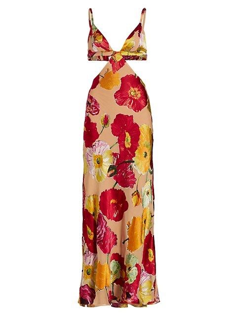 Dari Printed Silk Dress | Saks Fifth Avenue