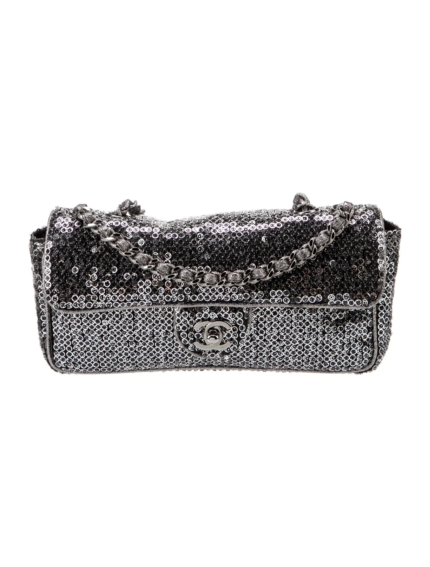Hidden Sequins Flap Bag | The RealReal