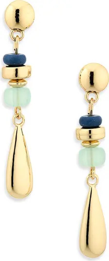 NORDSTROM RACK Linear Beaded Drop Earrings | Nordstromrack | Nordstrom Rack