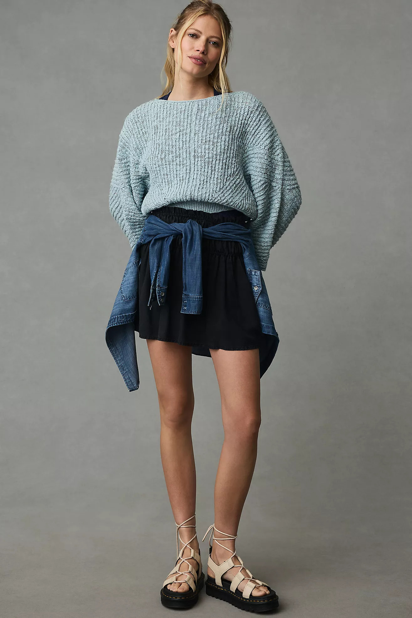 By Anthropologie Crewneck Batwing Sweater | Anthropologie (US)