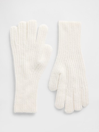 CashSoft Recycled Ribbed Gloves | Gap Factory