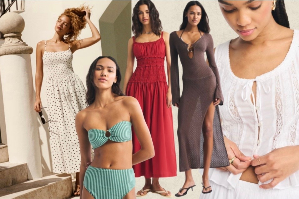 My top holiday picks from Abercrombie 🤍 White dresses and beach style, bikini inspo, my holiday wardrobe. 

#LTKswimwear #LTKdresses #LTKeurope