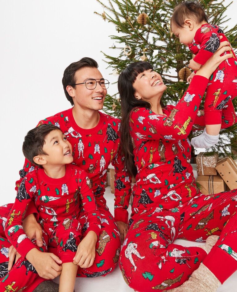 STAR WARS™ Festive Red Matching Family Pajamas | Hanna Andersson