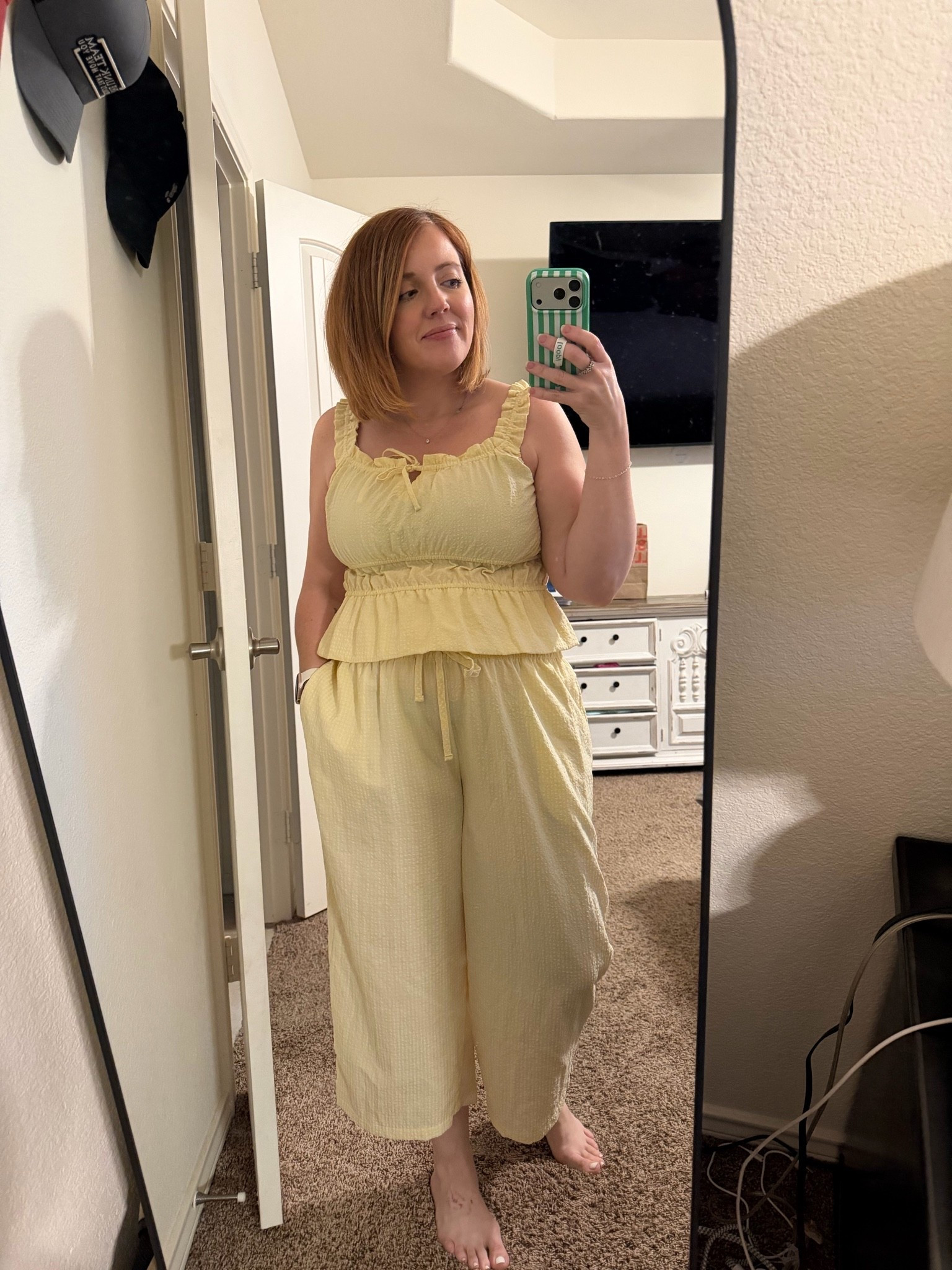 Honestly these pajamas are super comfy and so very cute! In a world where pajamas cost $80-$100 why not get these for $40 at Target!!

#LTKmorningroutine #LTKmomlife