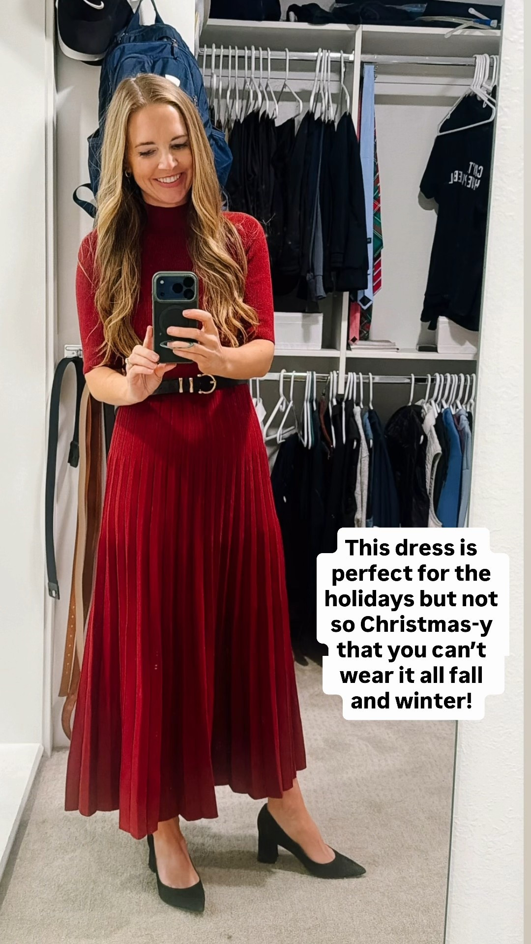 I love this dress! Warm and comfortable!