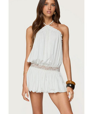 Women's Aida Backless Bubble Mini Dress | Macy's