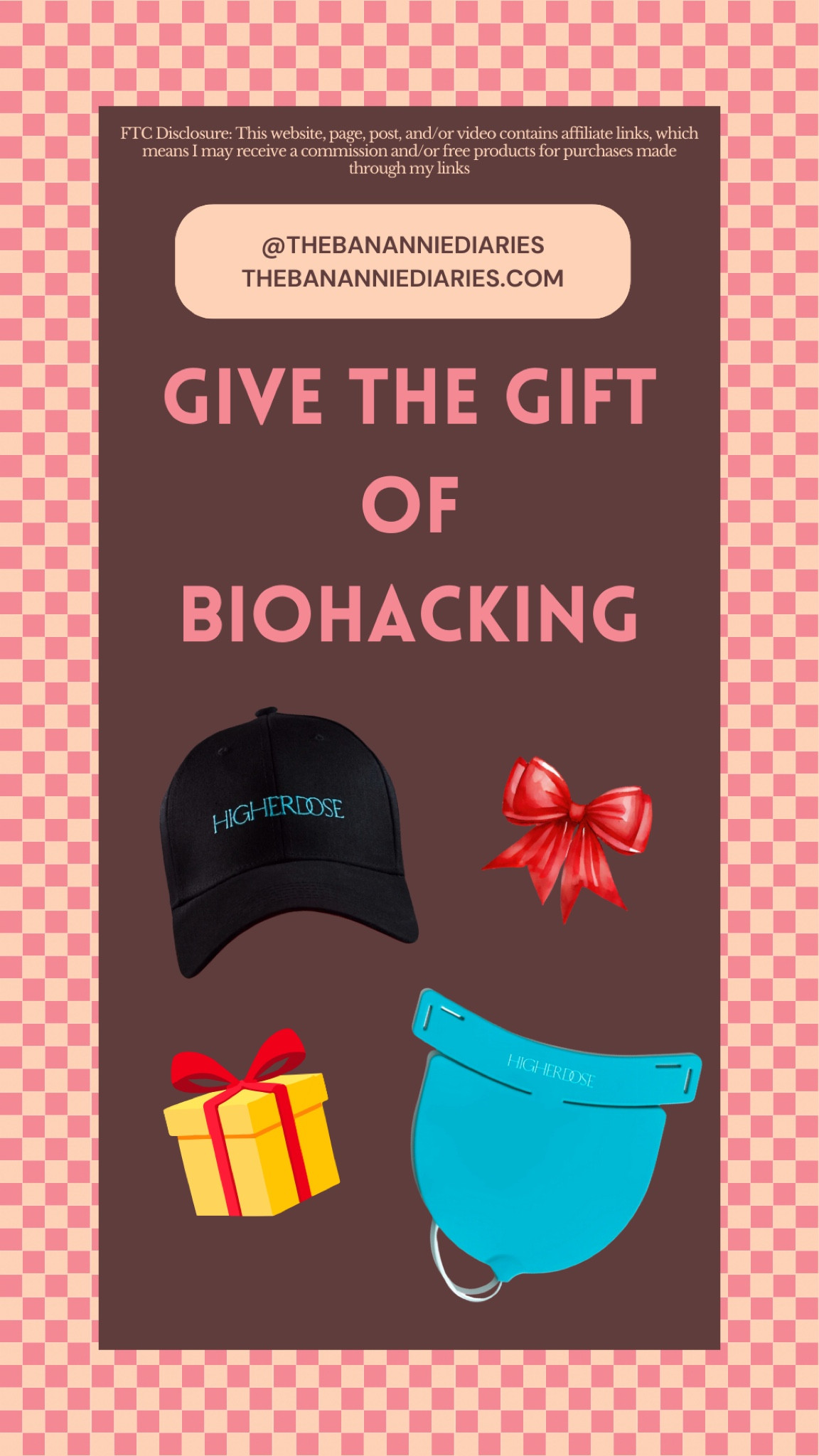 #higherDOSEpartner | holiday gift ideas with higherDOSE ✨ still shopping?! here are some terrific ideas! tap the link in my comments to shop

#higherdosedetox @HigherDOSE 

#TheBanannieDiaries #TheBanannieDiariesByAnnie #saunatime #saunablanket #redlighthat #infraredlighttherapy #redlighttherapy #biohacking #biohackingathome #higherdose #higherdoseneckenhancer #technologygifts #wellnessgirlies #wellnessgifts #giftideas #holidaygiftguide #holidaygiftideas #lastminutegifts 

These statements (verbal and written) have not been evaluated by the Food and Drug Administration. This product is not intended to diagnose, treat cure, or prevent any disease.

Disclaimer: Please use the product as directed and follow all safety guidelines provided by the manufacturer. I am not responsible for any misuse, damages, or injuries that may occur from the use of this product. Always read the instructions carefully and ensure proper usage.

#LTKHoliday #LTKBeauty #LTKGiftGuide