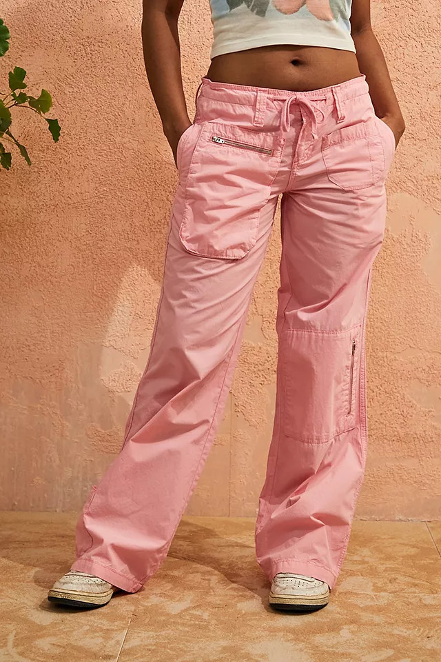 BDG Pink Cargo Trousers | Urban Outfitters (EU)