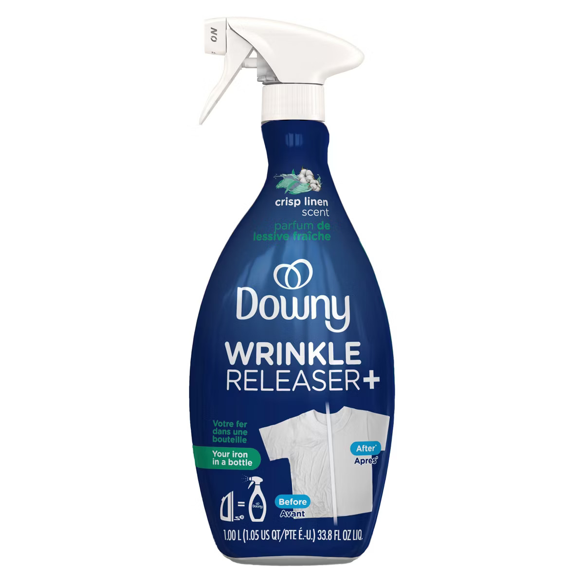 Downy Crisp Linen  Wrinkle Releaser  Spray - 33.8oz | Target