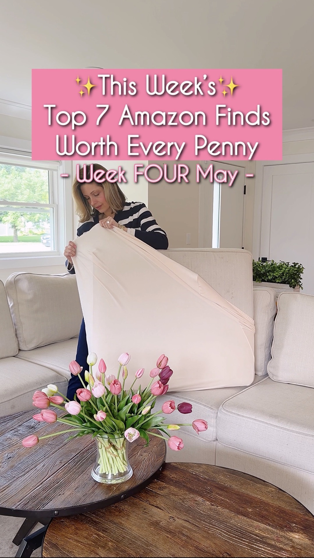 This week’s top 7 most‑loved Amazon finds Your most‑clicked items: • No‑drill motorized blinds • Cruise‑approved power strip • Cordless vacuum mop • Space‑saving organizers • Viral bamboo slider Easy upgrades that solve everyday pain points — renter‑friendly, travel‑friendly, and perfect for small spaces.
#amazonfinds #ltkunder50 #mostloved

#LTKHome #LTKTravel #LTKTravel #LTKHome #LTKSaleAlert