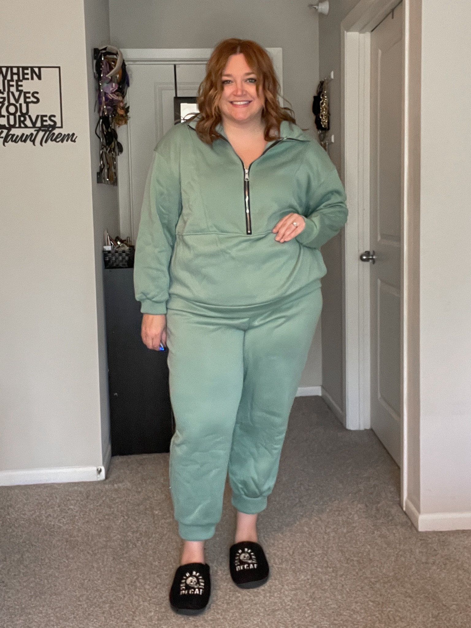 Sweatsuit for home!

Being transparent the fabric feels a bit stiff but it’s a great value.

Tarajaneq3 to save 15%

#LTKMidsize #LTKFindsUnder50 #LTKPlusSize