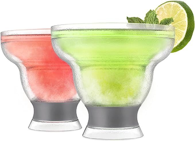 Host Freeze Stemless Margarita, Insulated Frozen Cocktail Plastic Glass Liquor Chilling Drinkware... | Amazon (US)