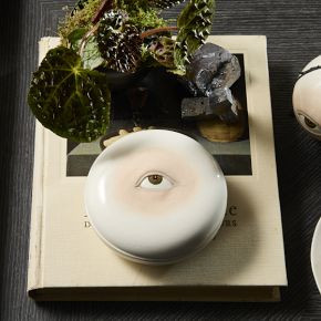 Ceramic Eye Decorative Box | West Elm (US)