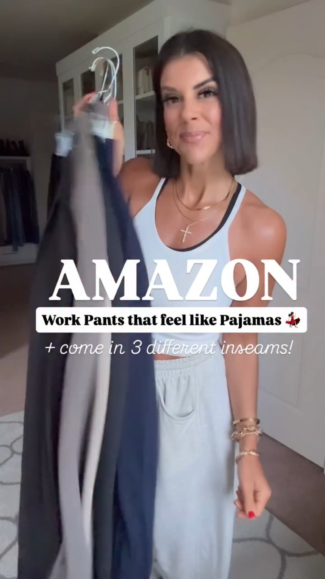 Comment PANTS + I’ll send them your way! New Amazon pants are perfect for the workplace or classroom, but feel like pjs!! They come in lengths too! I’m 5’5 for reference and in the 31 inseam.

Everything in my bio also! 

#amazonmusthaves #amazonworkpants #pullonpants #trousers #amazonmusthaves #amazonoutfits