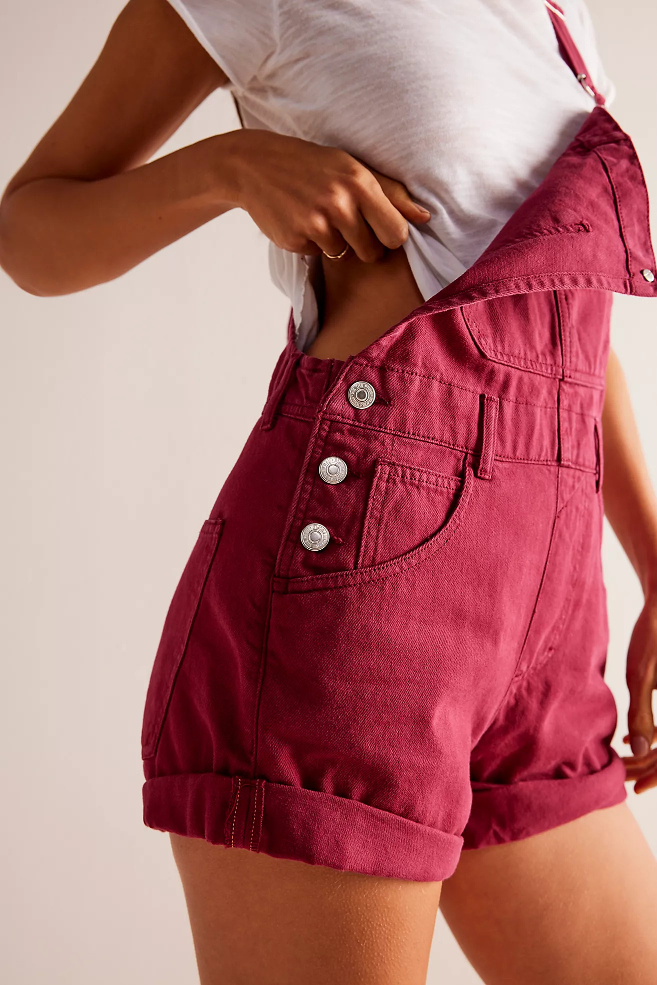 We The Free Ziggy Shortalls | Free People (Global - UK&FR Excluded)