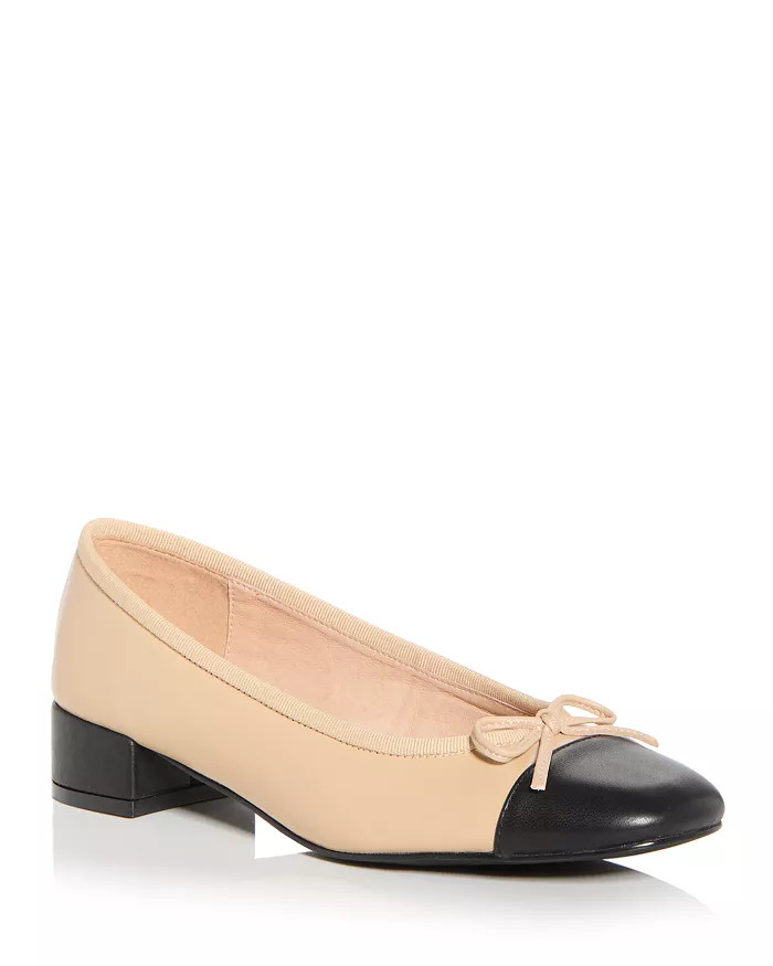 Women's Dancerie Low Heel Cap Toe Pumps | Bloomingdale's (US)