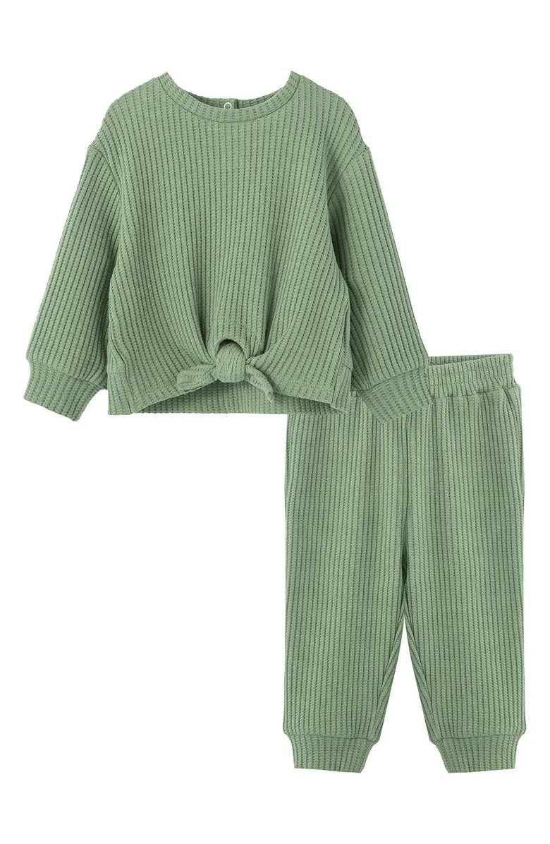Tie Front Top & Pants Set | Nordstrom | Nordstrom