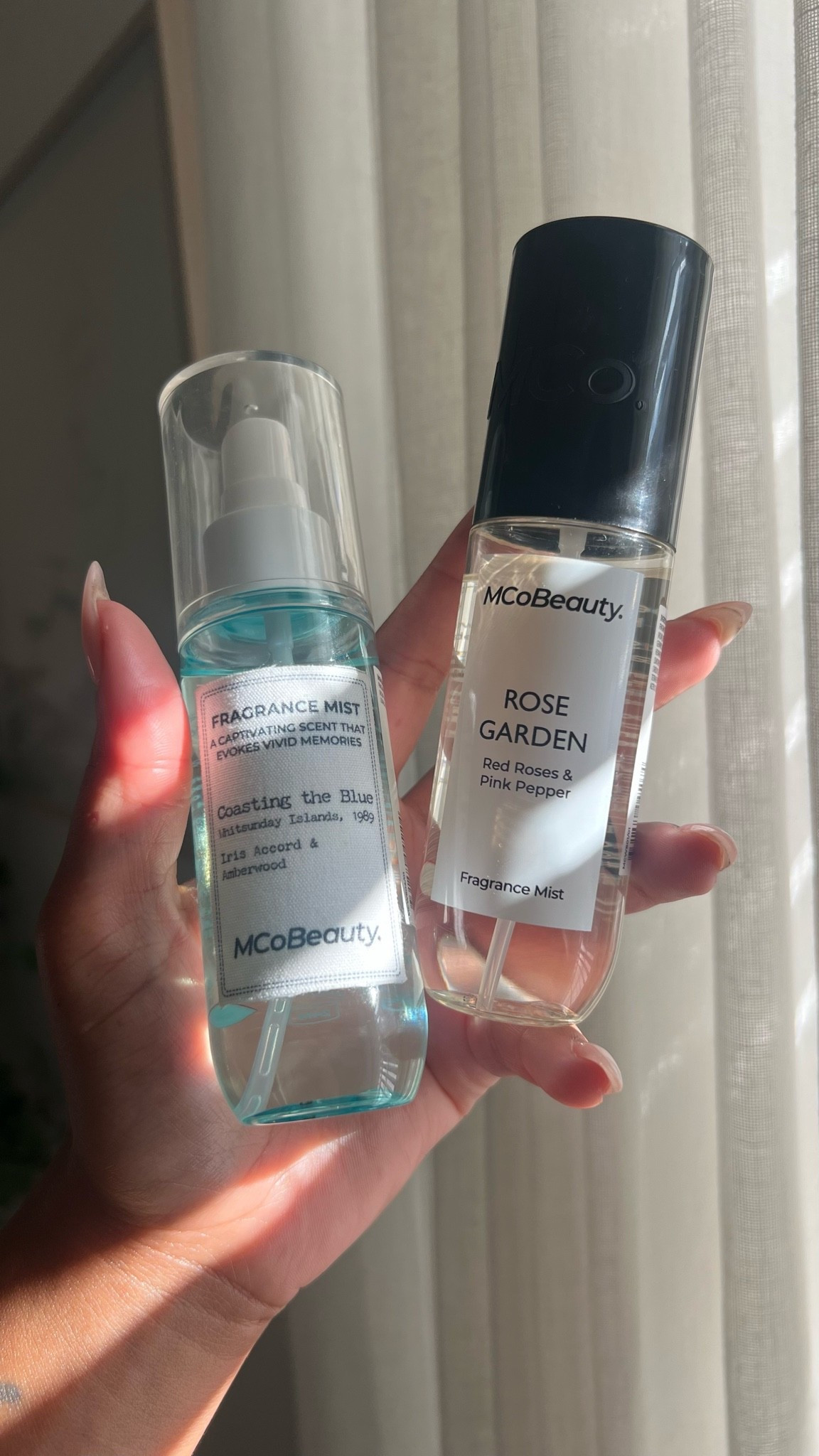 I was not expecting these to smell this good! 🌊🌹🤍
No one told me!!
I grabbed Rose garden
which i typically never
go for floral scents but that pink pepper does it for me!
& Coasting the blue & O
#mcobeautyfragrance #fragrancemists

#LTKBeauty
