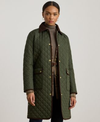Women's Quilted Coat | Macy's