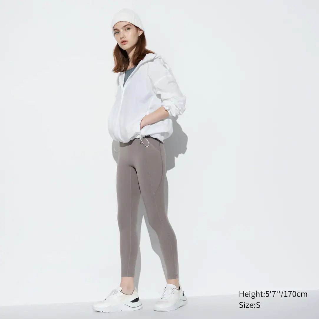 ULTRA STRETCH AIRISM LEGGINGS (WITH POCKETS) | UNIQLO (UK)