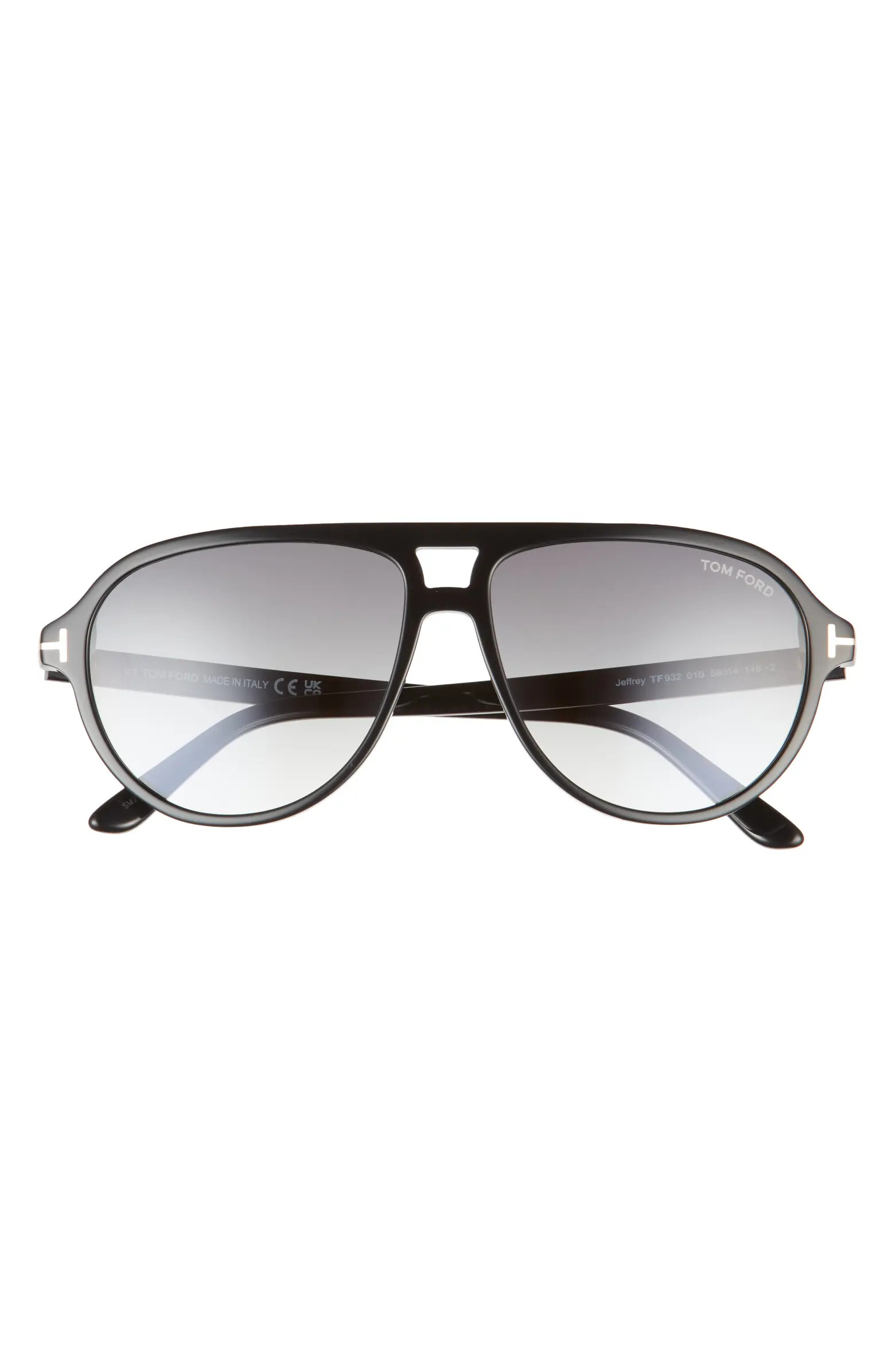 Jeffrey 59mm Gradient Pilot Sunglasses | Nordstrom
