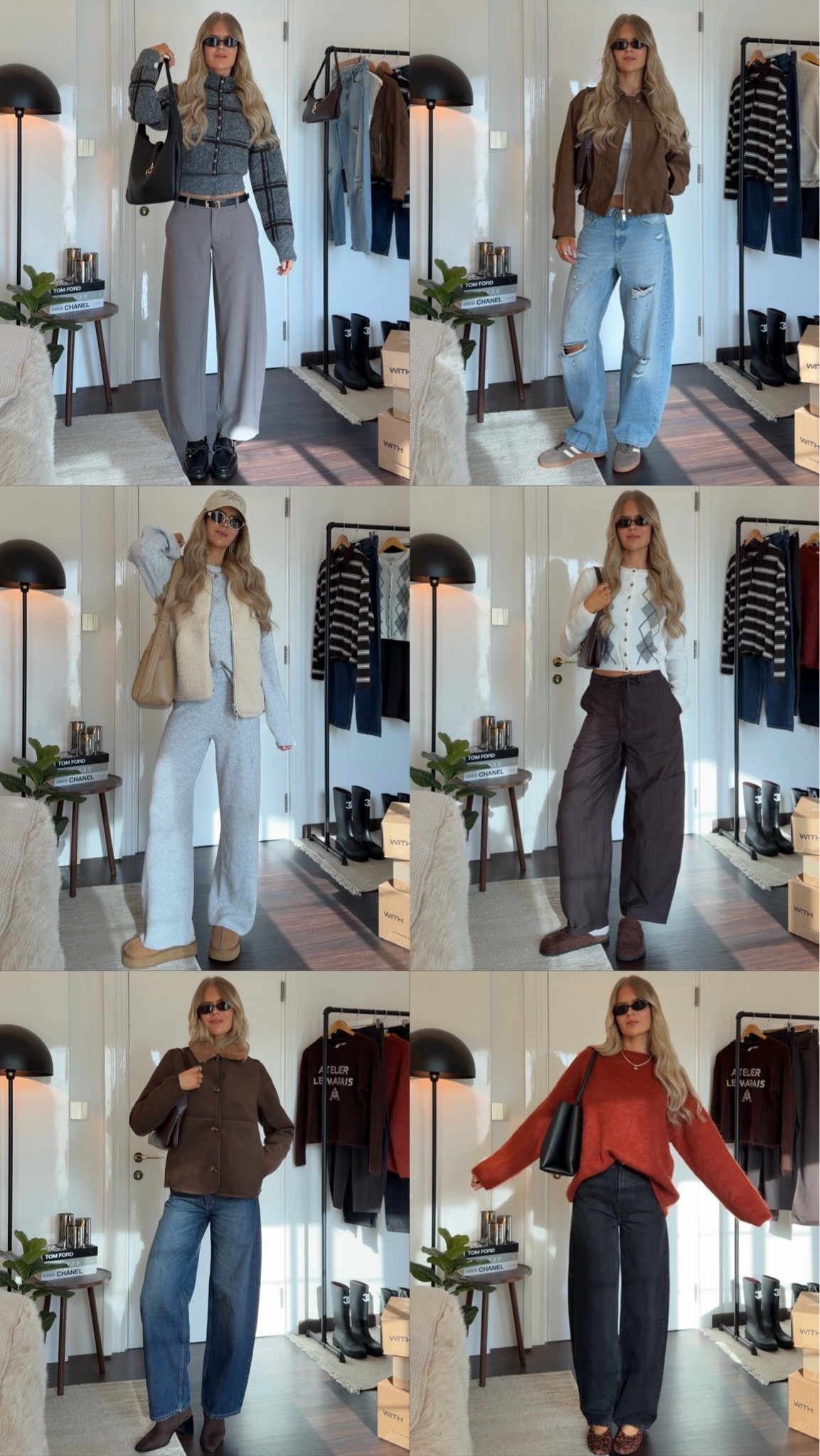 ALL THE OUTFITS FROM THE H&M Autumn Haul 📦🤎🐻🍂✨ 

all my sizes here: (I am 1,70m):
🤎Outfit 1:
Pants: size 6
Cardigan: size XS
Shoes: true to size 

🤎Outfit 2:
Ribbed Jeans: size 8
Knit Shirt: size XS
Jacket: size S

🤎Outfit 3:
Knit pants: size S 
Knit jumper: size XL
Teddy vest: size S

🤎Outfit 4:
Cargo pants: size 6
Cardigan: size S

🤎Outfit 5:
Blue jeans: size 6
Stripes sweatshirt: size M
Boots: true to size
Jacket: size S

🤎Outfit 6:
Black jeans: size 6
Red jumper : size S
Ballet flats: true to size

#LTKFashionMonth #LTKsummer #LTKstyletip