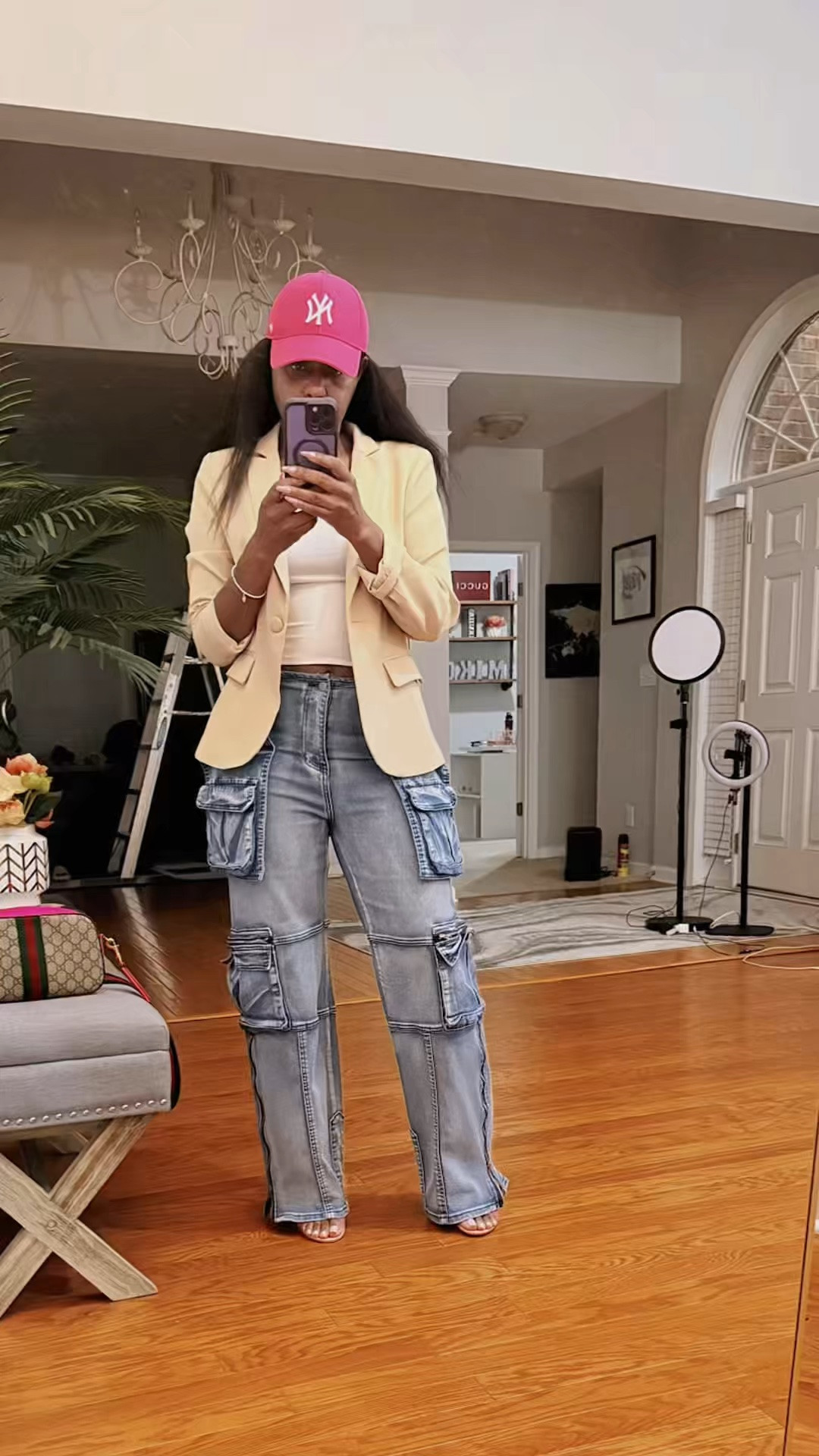 Same viral look. New shoppable jeans. 😎

I recreated the look with Amazon cargo jeans in place of the Micas pair—and baby, they understood the assignment!

🛍️ Shop the Look

Style it. Own it. SLAY it. 💋

#LTKootd #LTKOver40 #LTKMidsize