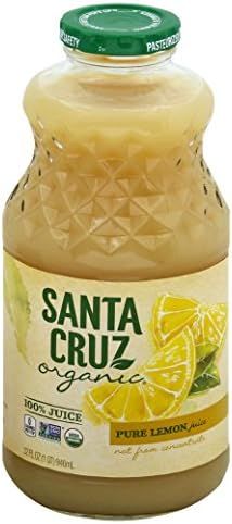 Santa Cruz Organic Pure Lemon 100% Juice, 32 oz | Amazon (US)