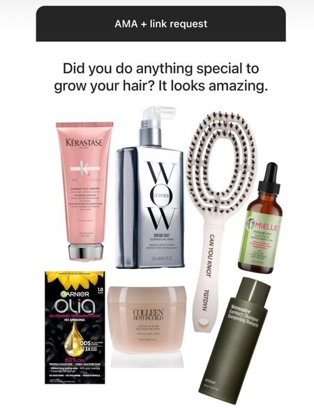 My favorite hair products for growth! 