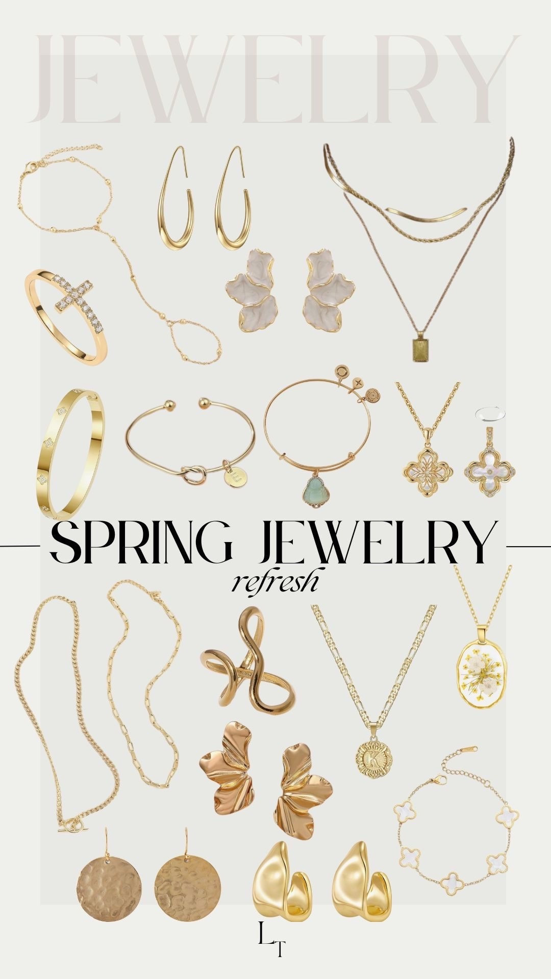 Spring jewelry refresh 

#LTKWorkwear #LTKBeauty #LTKU