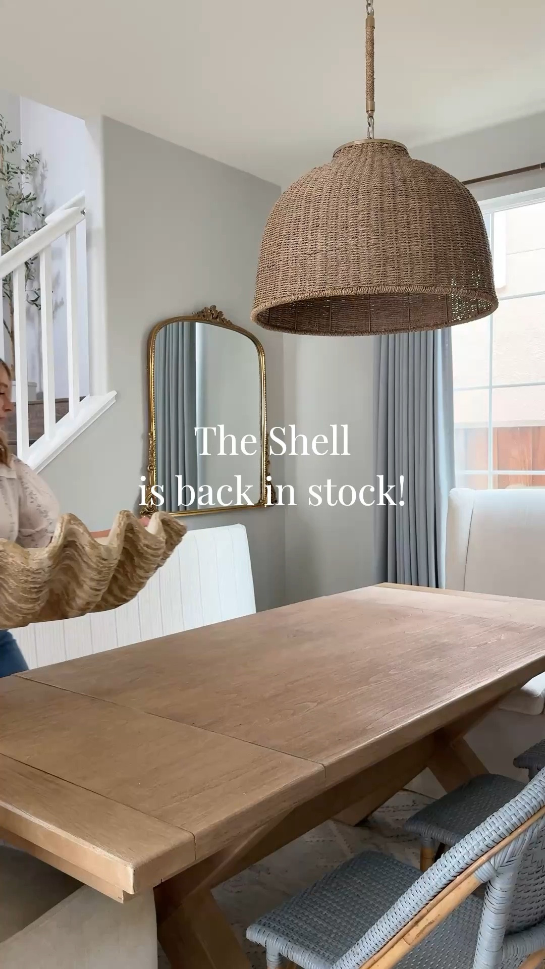 You all sold it out last year but I found a new store selling the giant clam shell! It comes in two different sizes. 

#LTKHome
