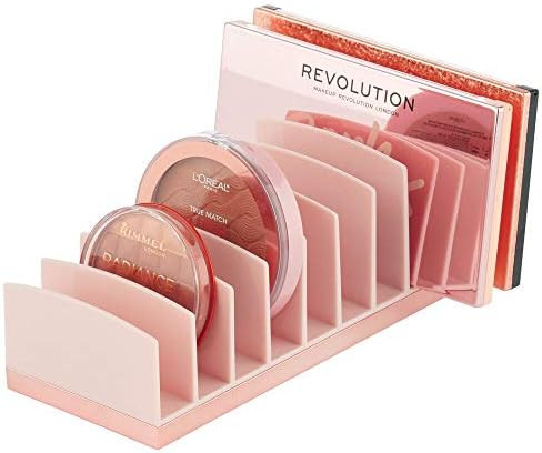 mDesign Plastic Makeup Organizer for Bathroom Countertops, Vanities, Cabinets: Cosmetics Storage ... | Amazon (US)