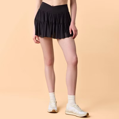 Blogilates Women's Ballerina Skort - Black L | Target