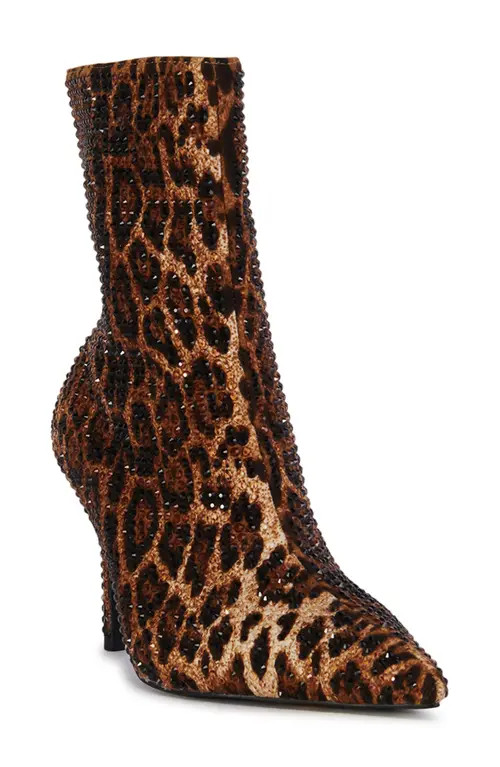 Chandra Leopard Pattern Bootie (Women) | Nordstrom