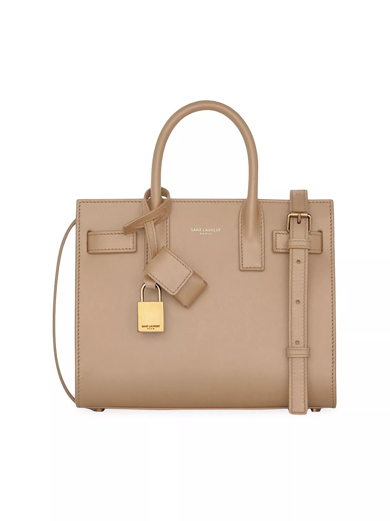 Shop Saint Laurent Nano Sac De Jour Leather Satchel | Saks Fifth Avenue | Saks Fifth Avenue