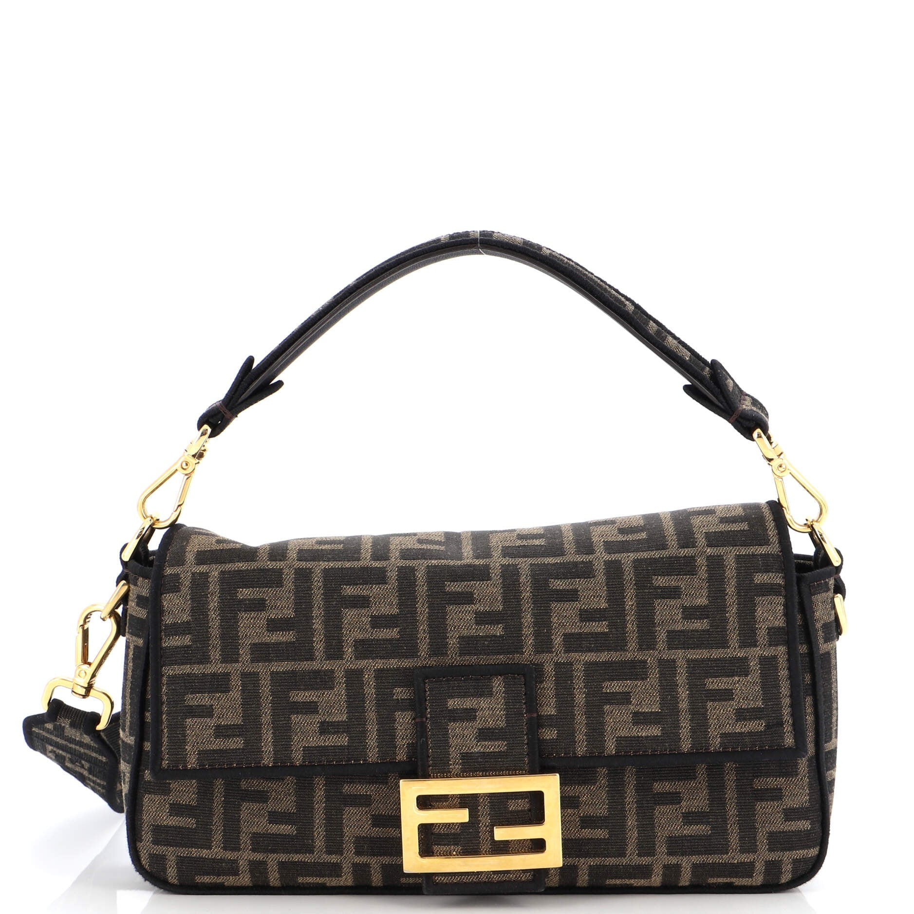 FENDI Baguette NM Bag Zucca Canvas Medium | Rebag