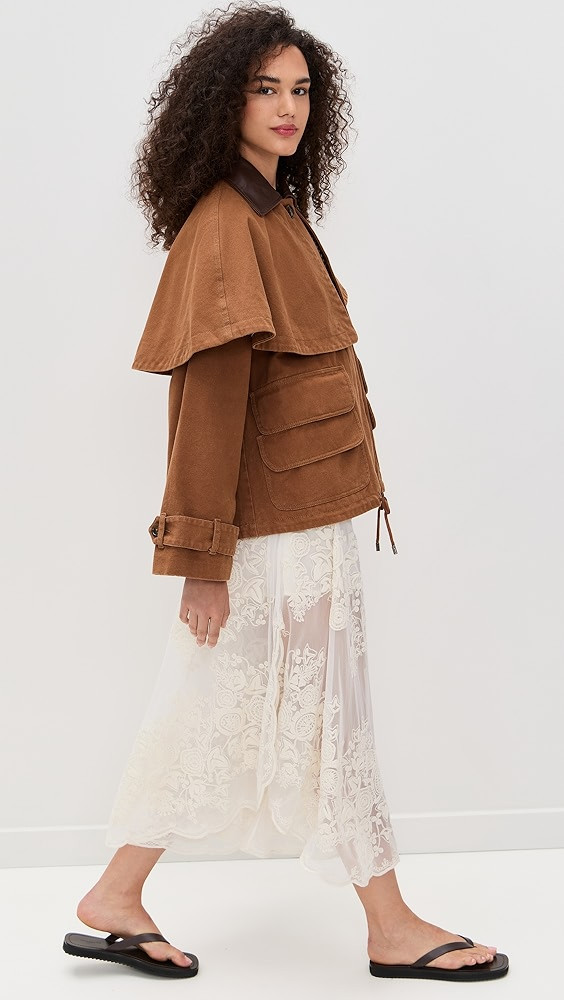 Carolyn Work Wear Cape Jacket | Shopbop