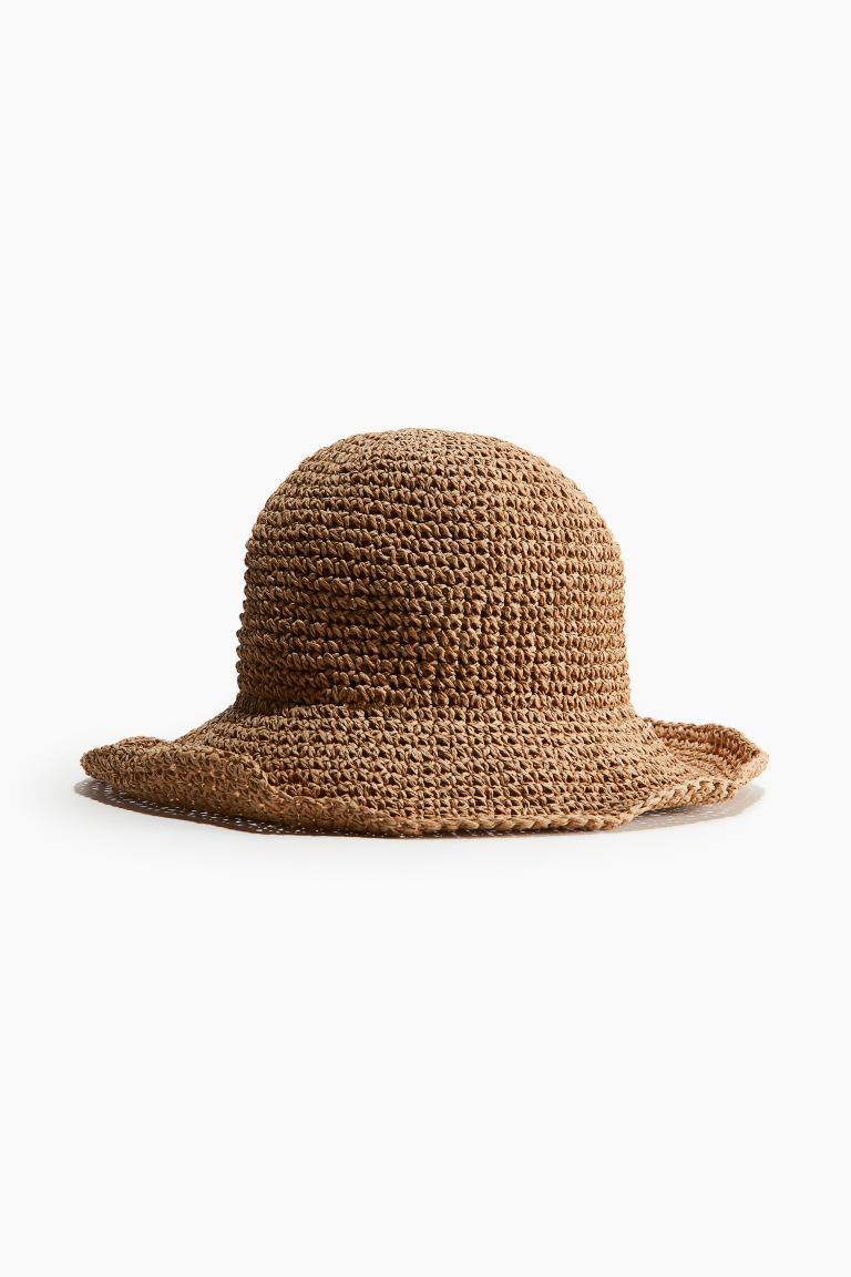 Wavy-brim Straw Hat | H&M (US + CA)