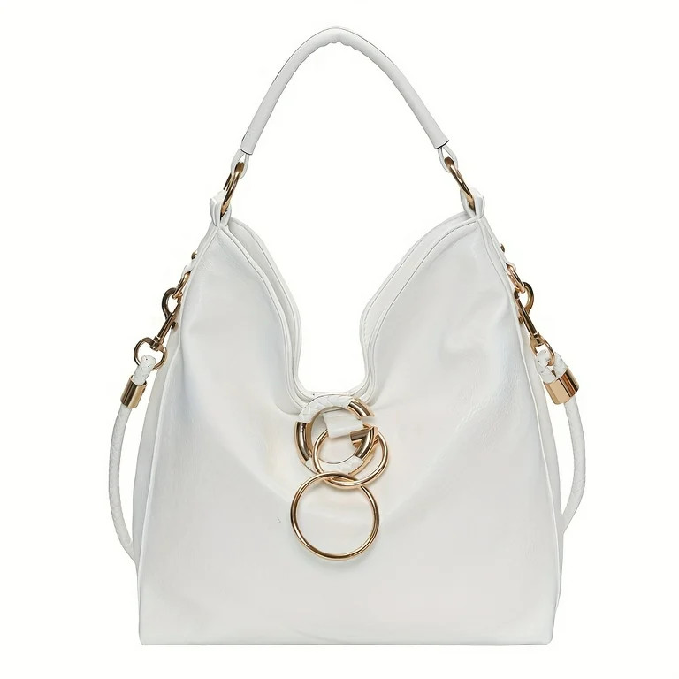 Vintage Leopard Print Hobo Bag Retro Large Capacity Women's Fashion Handbag Shoulder Bag & Tote P... | Walmart (US)