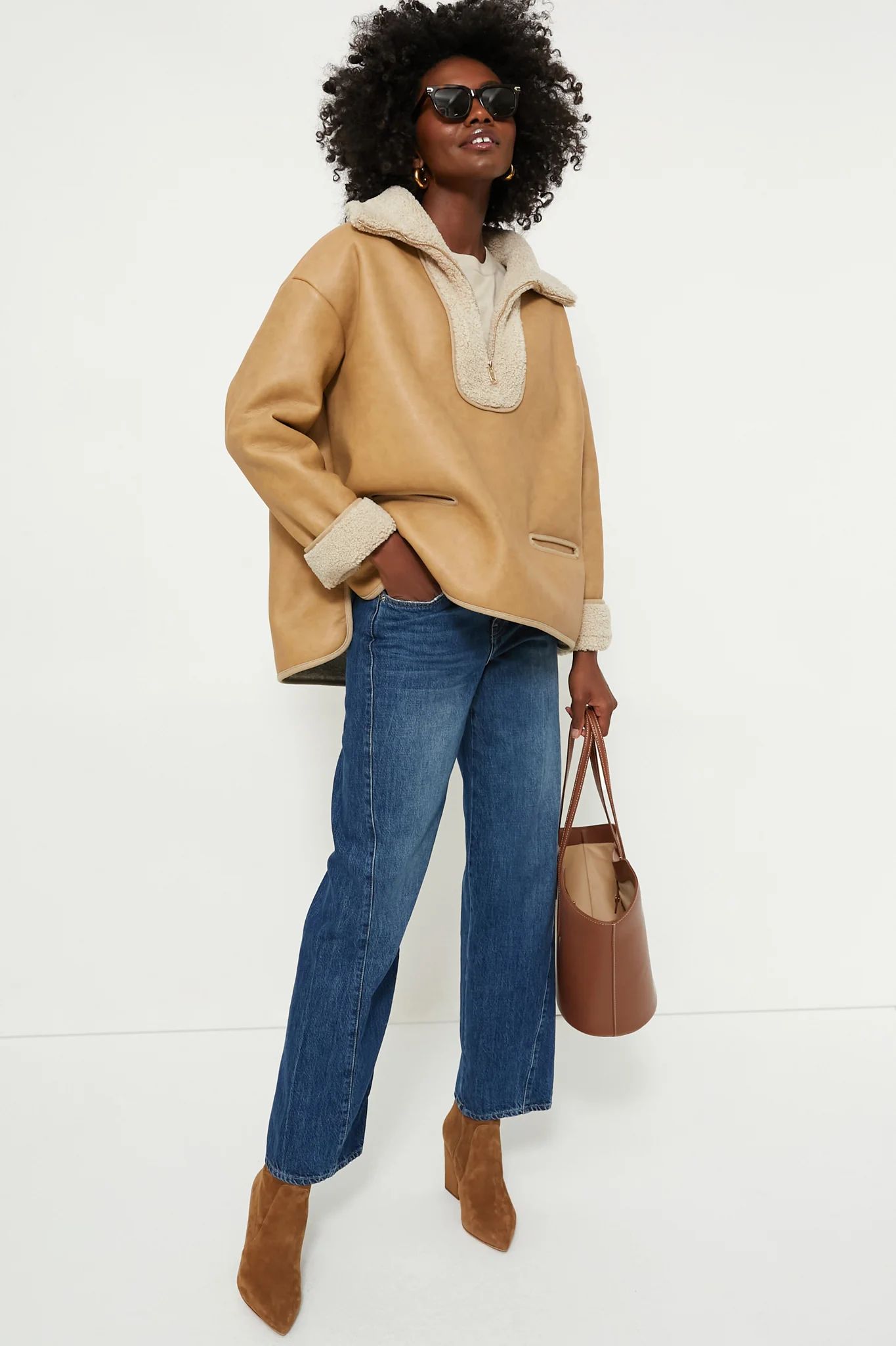 Shearling Barritt Quarter Zip | Tuckernuck (US)