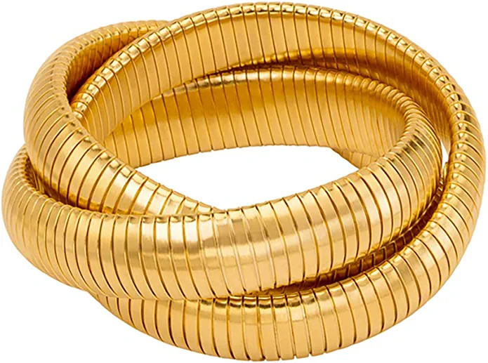 JANIS BY JANIS SAVITT Triple Cobra™ Bracelet -1 1/2" Width | Amazon (US)
