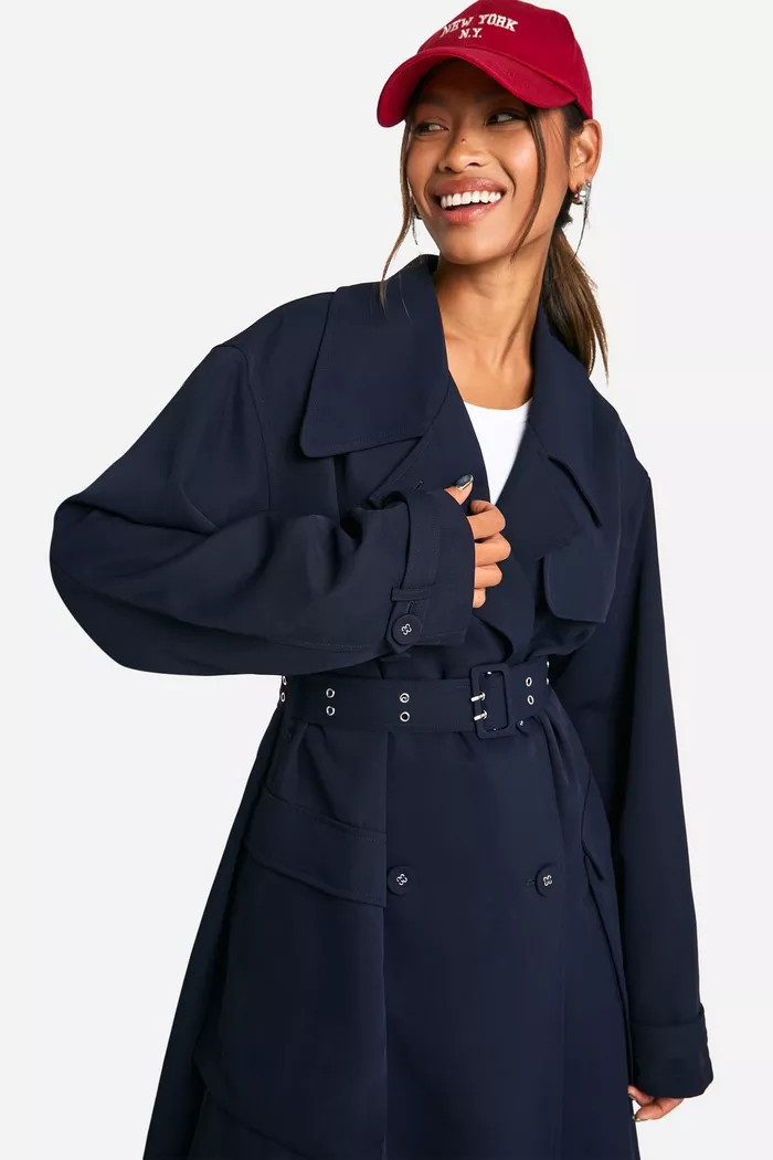 Belted Trench Coat | boohoo (US & Canada)