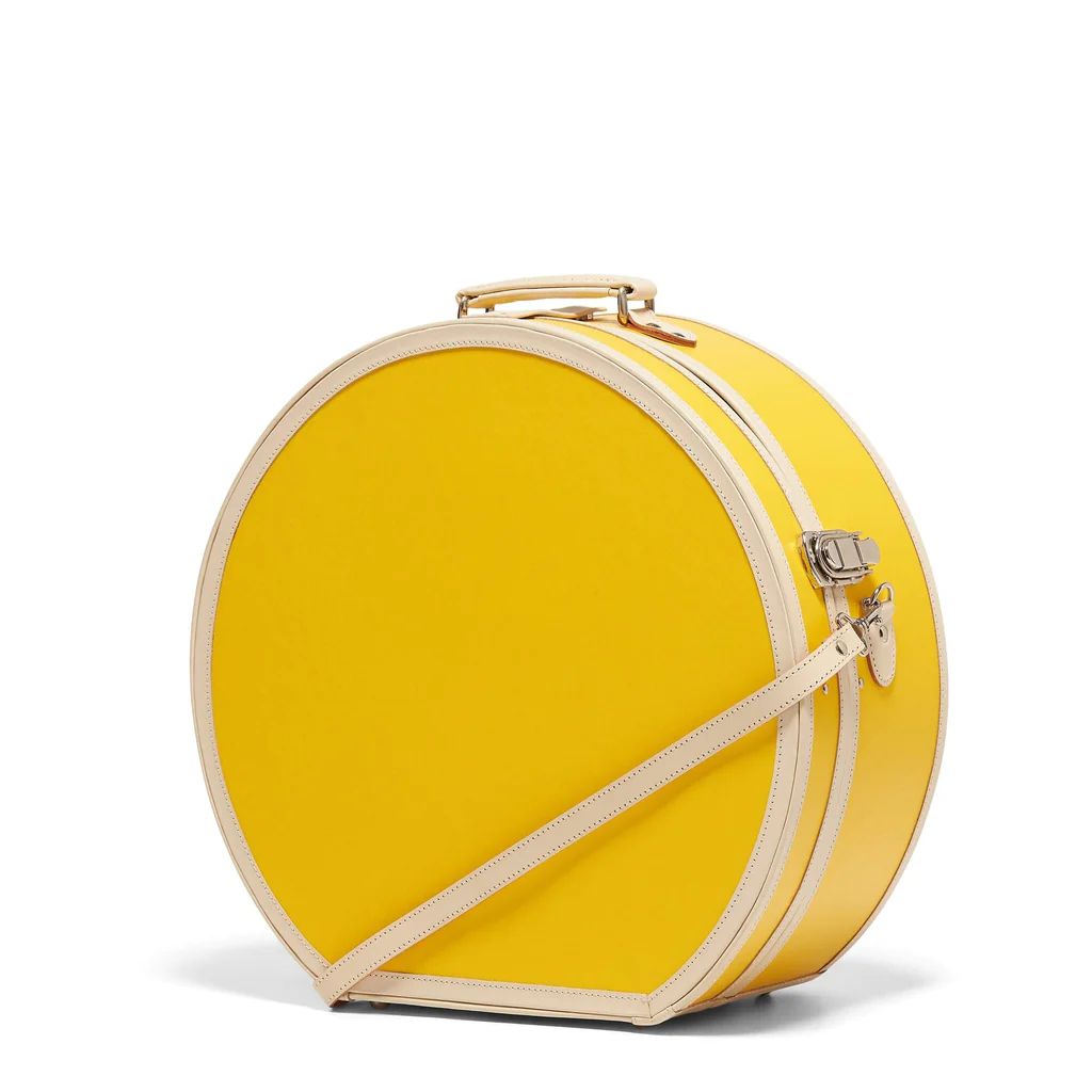 The Correspondent - Canary Yellow Hatbox Deluxe | Steamline Luggage