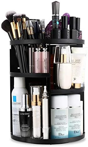 Jerrybox 360 Rotating Makeup Organizer, Vanity Organizers and Storage for Bedroom, Makeup Carouse... | Amazon (US)
