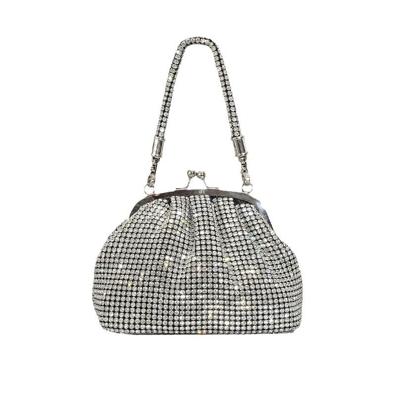 Women's Evening Bag Glittery Rhinestone Clutch Purse for Weddings, Prom | Walmart (US)