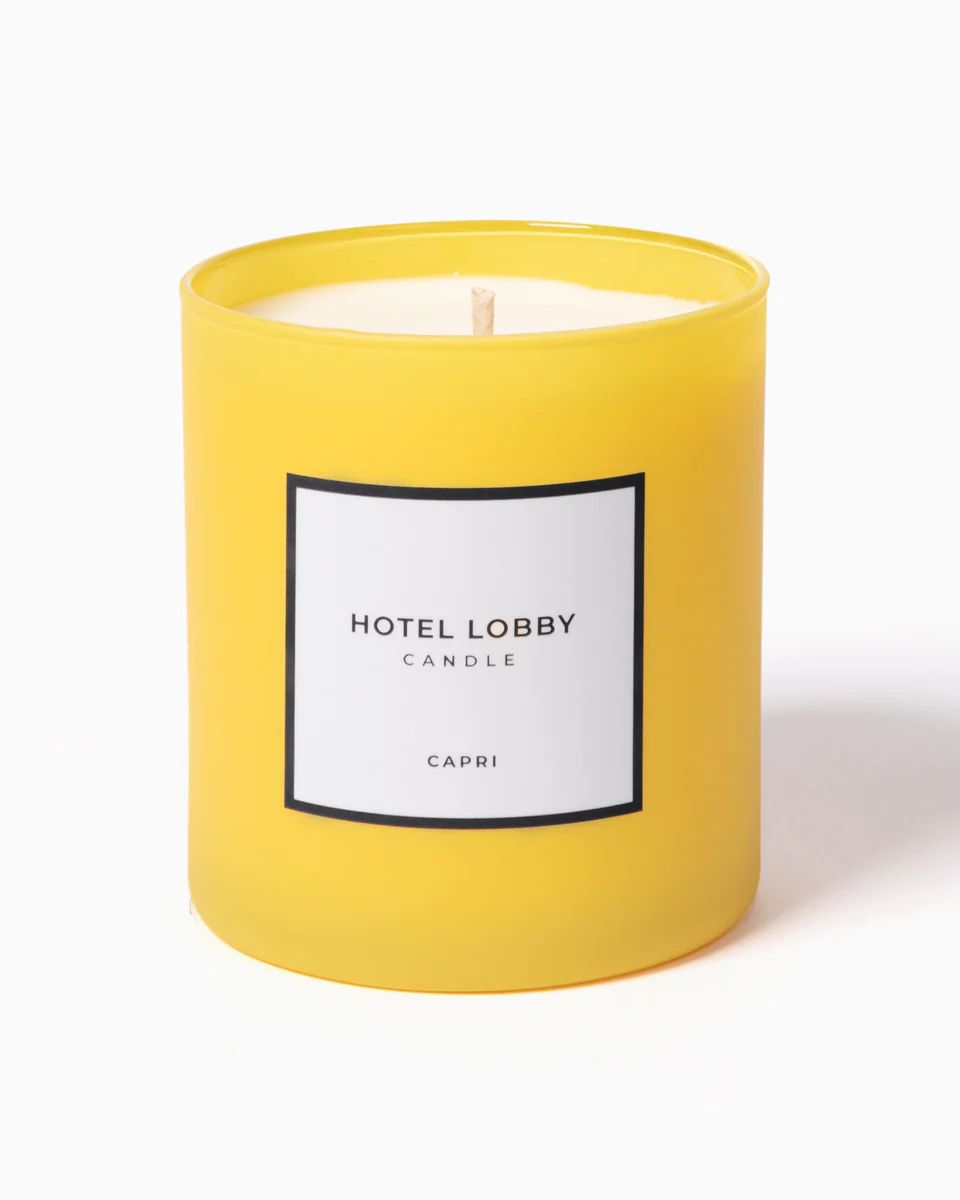 Capri Candle | Hotel Lobby Candle