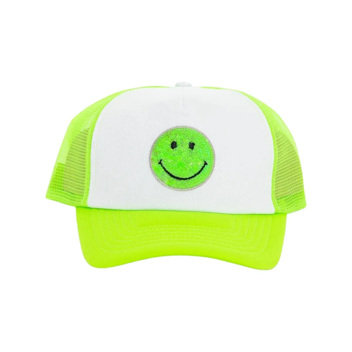 NEON SMILEY FACE HAT | Mini Dreamers