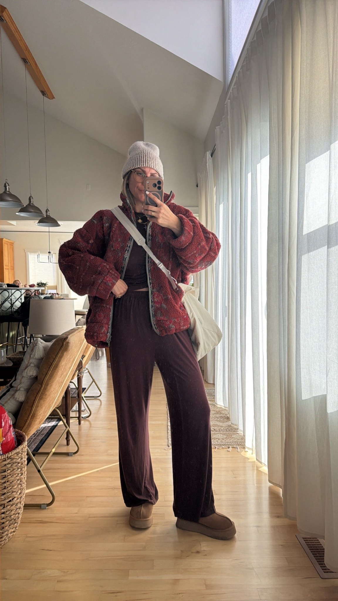 Most worn lounge set. Wearing a medium for reference and I’m 5’6!

#LTKwinter #LTKstyletip #LTKcanada