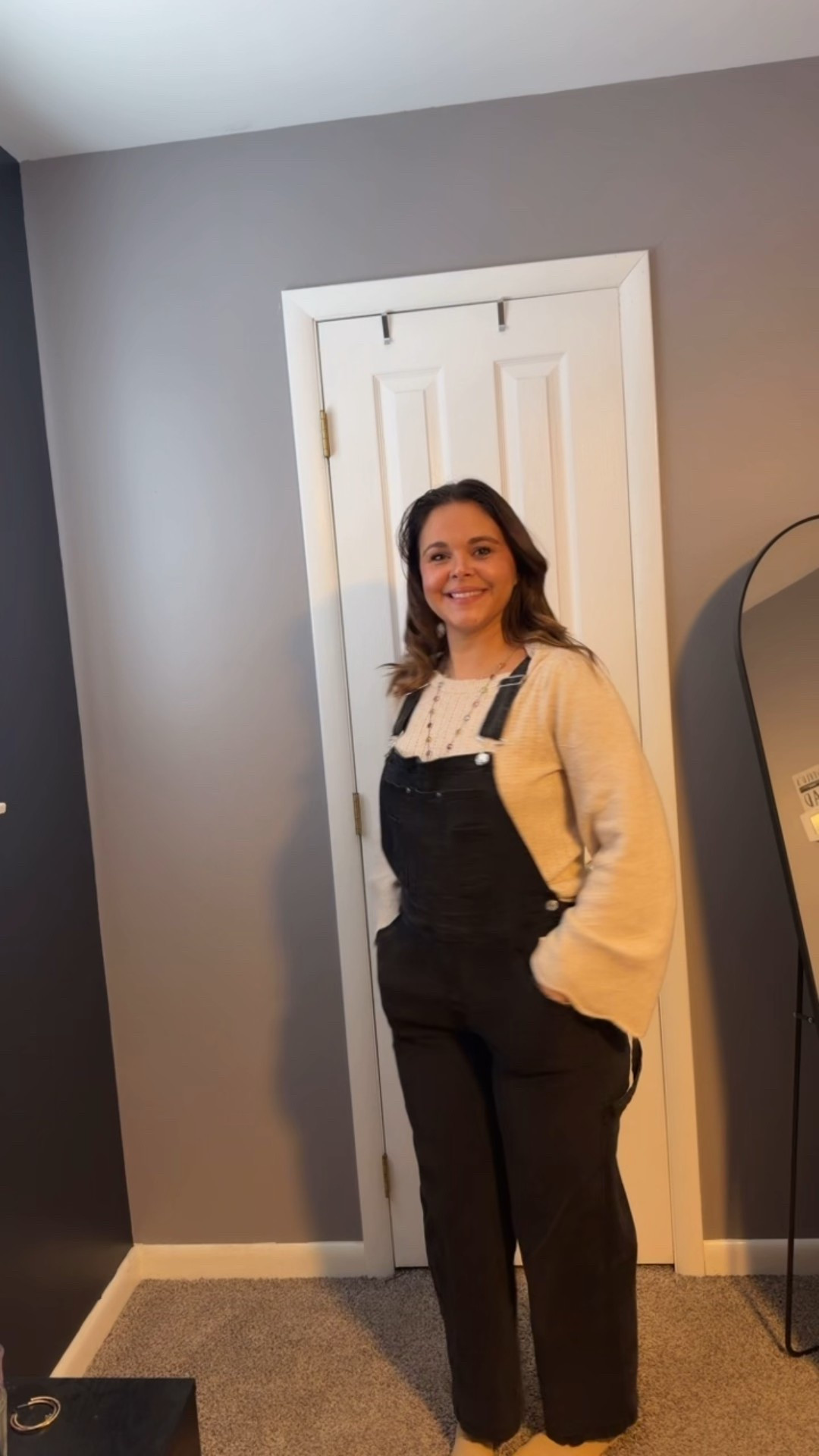 Chunky sweater and overalls? No problem. Loving this style! Would you wear this? Let me know below! 

#LTKgrwm #LTKootd