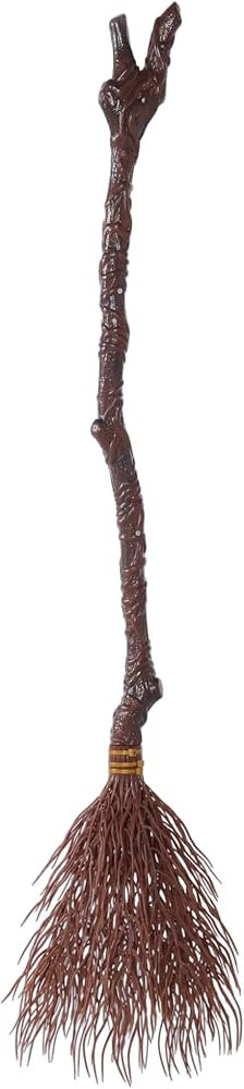Spooktacular Creations Halloween Witch Vine-Patterned Broom Brown Cane, Witch Broomstick for Wome... | Amazon (US)